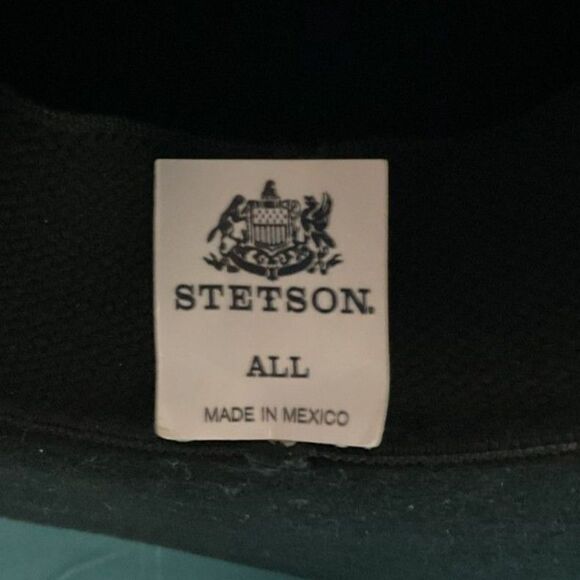 Stetson Black Felt Cowboy Hat - Picture 8 of 8